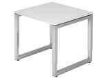 HAMMERBACHER höhenverstellbarer Schreibtisch VRS08/W/S weiß