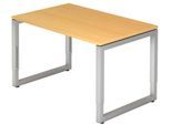 HAMMERBACHER höhenverstellbarer Schreibtisch VRS12/6/S buche