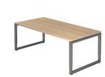 HAMMERBACHER höhenverstellbarer Schreibtisch VRS2E/E/G eiche
