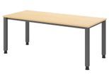 HAMMERBACHER höhenverstellbarer Schreibtisch VQS19/3/G ahorn