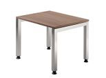 HAMMERBACHER höhenverstellbarer Schreibtisch VJS08/N/S nussbaum