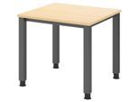 HAMMERBACHER höhenverstellbarer Schreibtisch VQS08/3/G ahorn