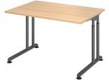 HAMMERBACHER höhenverstellbarer Schreibtisch VZS12/E/G eiche