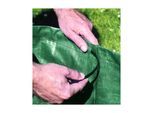 Idealspaten Gartensack mit Verstärkungsring hochreißfester Kunststoff grün 120 L (73100120)