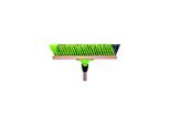 floraworld Garten- u.Straßenbesen PVC-X-Borsten Elaston 40cm mit Stiel (012949)