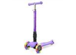 Tretroller / 3 Wheel Scooter Teeny FOLD, Unicorn Purple
