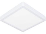EGLO Aufbauleuchte "Fueva 6-Z Deckenlampe, ZigBee, App und Sprachsteuerung, Badlampe, IP44", weiß, 1, H: 2,5cm, 1 Stk., Leuchten, Aufbauleuchte - L22 x B22 x H2,5 cm - weiß - 10,5W inkl.