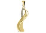 Kettenanhänger ADELIA´S "modischer Schmuck Anhänger aus 333 Gold", gold, Schmuckanhänger, Damen, Gelbgold 333 Gold, Gelbgold 333, Gold, Kettenanhänger