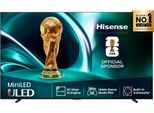 HISENSE QLED Mini LED-Fernseher "85U7Q", Energieeffizienz: D (A-G), transparent (schwarz), 85 ″, Fernseher, 4K UHD Mini LED