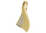 Kettenanhänger ADELIA´S "hochwertiger Schmuck Anhänger aus 333 Gold", gold, Schmuckanhänger, Damen, Gelbgold 333 Gold, Gelbgold 333, Gold, Kettenanhänger