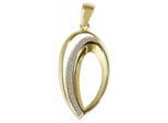 Kettenanhänger ADELIA´S "trendiger Schmuck Anhänger aus 333 Gold", gold, Schmuckanhänger, Damen, Gelbgold 333 Gold, Gelbgold 333, Gold, Kettenanhänger
