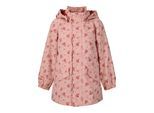 Parka ZIGZAG "Rebekka", Kinder, Gr. 110, pink (pink, schwarz), 100% Polyester, mehrfarbig, normal, ohne Ausschnitt, Jacken Parka, mit besonders wasser- und winddichter Qualität