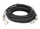 Digitus Vorkonfektionierte Glasfaser Universal Breakout Kabel, Multimode OM4, 8 Fasern, LC/UPC - LC/UPC
