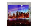 Glasbild T117, Wandbild Poster Motiv, 40x60cm ~ New York