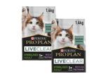 PRO PLAN Liveclear Sterilised Adult Truthahn 2x1,4 kg