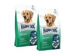 HAPPY DOG fit & vital Trockenfutter Hund Adult, Maxi 2x14 kg
