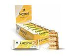 Layered Protein Bar - 12 x 60g - Weiße Schokolade und Karamell