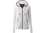 Fleecejacke LPO "Damen Fleecejacke Lene", Damen, Gr. 50 (XL), weiss (whisper weiß), 100% Polyester, Jacken Fleecejacke
