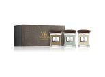 Woodwick Fireside + White Teak + Sand & Driftwood Gift Set 3x85 g