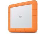 LACIE externe HDD-Festplatte "Rugged RAID Shuttle", orange, 8 TB, Festplatten