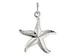 Kettenanhänger JOBO "Anhänger Seestern", silber (silber 925), Schmuckanhänger, Damen, Silber 925 (Sterlingsilber), Kettenanhänger, 925 Silber
