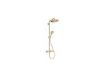 hansgrohe S-Pipe Croma Select S EcoSmart m TH, Handbrause 3jet, 9 l/m., brush. bron (26891140)