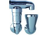 Aalberts SEPP Safe Rohrbelüfter 0006061 DN 15 - G 1/2a x G 3/4a, 1-fach, Messing verchromt
