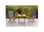 Merxx Comodoro Set 5tlg. Klapptisch