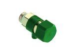 Aalberts SEPP DIN-Basis Entleerungsventil 0018905 DN 8 x R 1/4, selbstdichtend, schwenkbar, Messing
