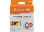 Fahrradschlauch PROPHETE "Fahrradschlauch", schwarz, Fahrradschläuche, 48mm, Sclaverandventil (SV), 26 Zoll (66,04cm)