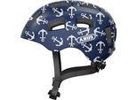 Kinderfahrradhelm ABUS "YOUN-I 2.0" Gr. S, blau (blau anchor), Helme, Kinder, S Kopfumfang: 48cm - 54cm