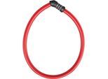 Spiralschloss ABUS "4408C", rot, SicherheitsschlösserL:65cm, L:65cm