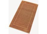 Badematte CHRISTY "Supreme", braun (cinnamon), H:7mm, Baumwolle, Badematten, Badematte, Premium Badematte in Luxusqualität 1000g/m², 50 x 90, 2er Set