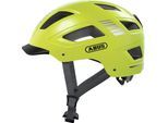 Fahrradhelm ABUS "HYBAN 2.0" Gr. L, gelb (signal gelb), Helme, L Kopfumfang: 56cm - 61cm