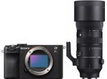 Sony Alpha ILCE-7CR schwarz + Sigma 70-200mm f2,8 DG DN OS (S)