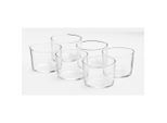 Van Well Dessertglas, Klar, Glas, 6-teilig, 200 ml, 25x13.2x9 cm, Geschirr, Schalen & Schüsseln, Dessertschalen