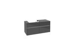 V&B Waschtischunterschrank Collaro 120x54,8x50cm, WT l, LED 8,8 W, glo Gr ; Villeroy & Boch (C082B0FP)