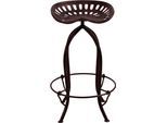 Barhocker SIT "This&That", schwarz (gestell schwarz), B:47cm H:79cm T:47cm, Hocker, Barhocker, Traktorsitz auf Metallgestell