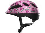 Kinderfahrradhelm ABUS "SMOOTY 2.0" Gr. S, rosa (pink watermelon), Helme, Kinder, S Kopfumfang: 45cm - 50cm