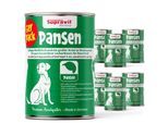Supravit Hundenassfutter 6 x 820g Rinderpansen