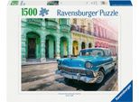 Puzzle RAVENSBURGER "Cuba Cars", bunt, Puzzles, KinderB:80cm H:60cm, Pappe, Made in Germany, B:80cm H:60cm