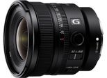 SONY Ultra-Weitwinkelobjektiv "FE 16mm F1.8 G", schwarz, H:7,5cm Ø:7,38cm, Objektive