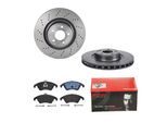 BREMBO Bremsensatz, Scheibenbremse ijdtidfkp6 Vorderachse Gelocht/innenbel. 344mm 32mm für Mercedes