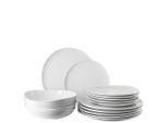 Rosenthal Kombiservice, Weiß, Keramik, 18-teilig, Uni, 31.7x28.1x32 cm, DIN EN ISO 14001, DIN EN ISO 9001, Geschirr, Geschirrsets, Kombiservice