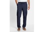 Cargohose CATAMARAN, Herren, Gr. 24, Unterbauchgrößen, blau (marine), 98% Baumwolle, 2% Elasthan, unifarben, lang, Hosen Cargohose