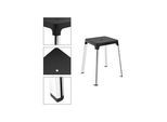 Keuco Hocker AXESS Sitzfläche 338mm, verchromt/schwarz (35082010037)