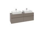 V&B Waschtischunterschrank Collaro 160x54,8x50cm, f 2 WT, LED 12W, so gre. ; Villeroy & Boch (C137B0AF)