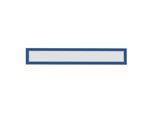 Magnetoplan magnetofix-Magnetrahmen Topsign, 5 Stück, blau, A5 quer/A4 hoch 232 x 52 mm (1131703)