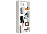VCM Holzregal hängend platzsparendes Regal Maße: H. 92 x B. 36 x T. 15 cm Elegantes Regal hängend Aufbewahrungsregal Bücherregal Wandboard - Vilota