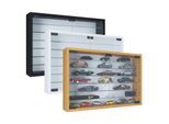 VCM VCM Glasvitrine hängend Vitrine Glas mit ESG-Sicherheitsglas Maße: H. 40 x B. 60 x T. 10 cm Hängevitrine Glas Modern und platzsparend Glas Vitrinenschrank - Mandosa XL